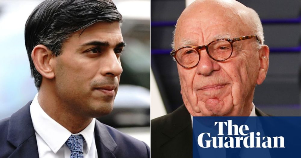 Rupert Murdoch met Rishi Sunak five times in 12-month period