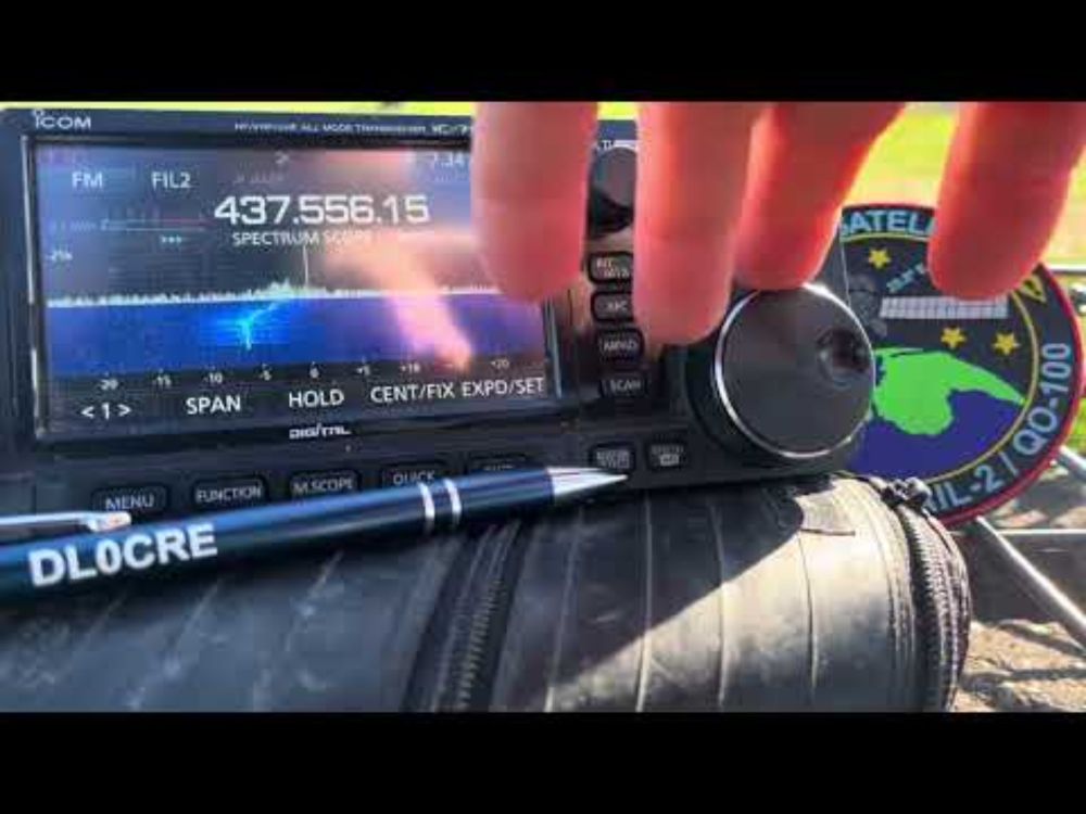 #FRAM2 hamradio contact between LB9NH and DK0TU