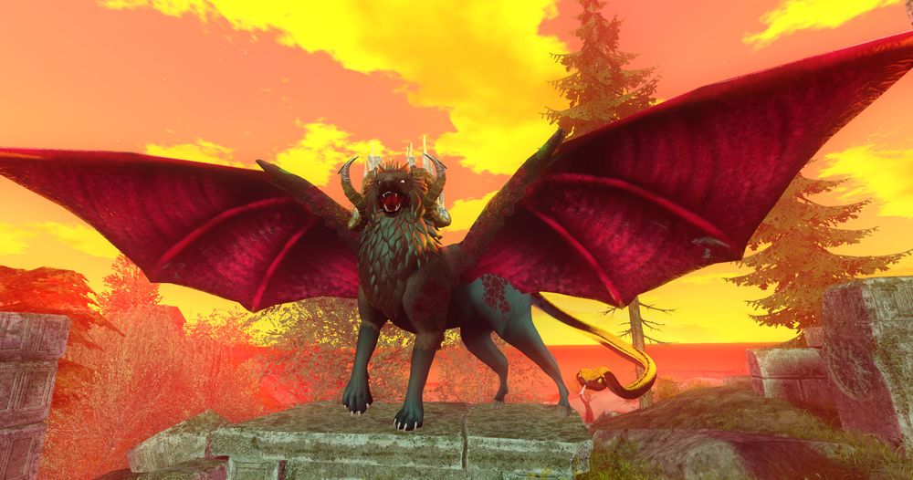Manticore mod for the BRDMRT Griffin Avatar in Second Life.