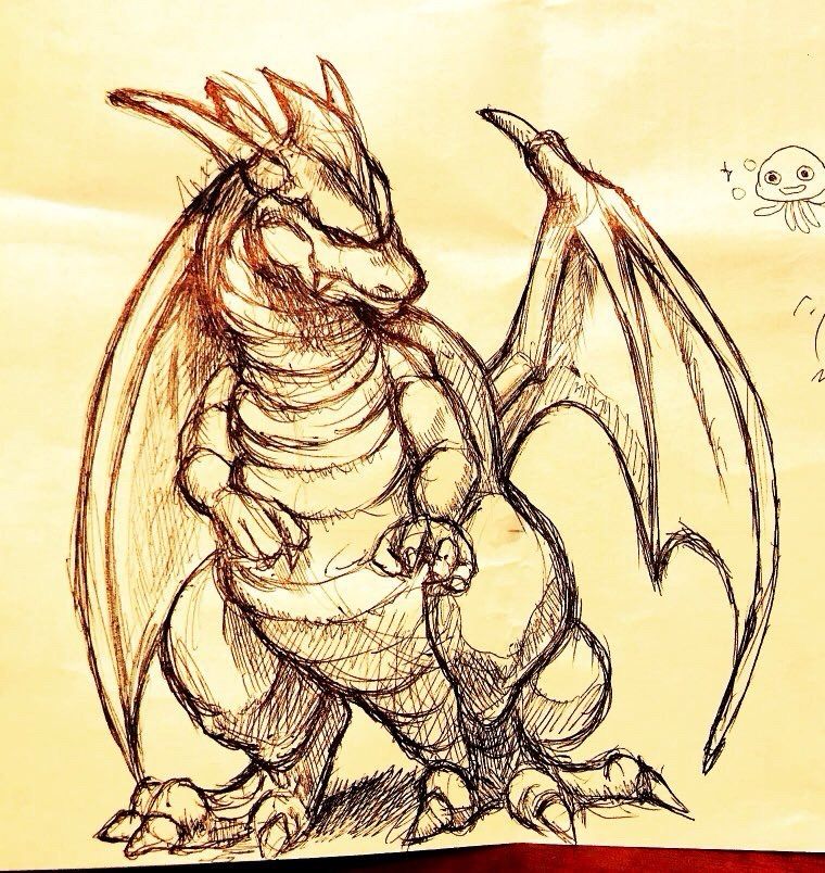 グレートドラゴンイラスト