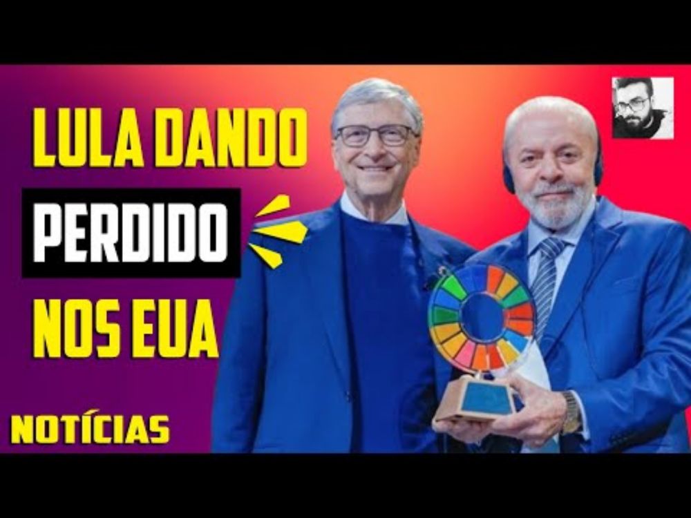 LULA DANDO PERDIDO NOS EUA