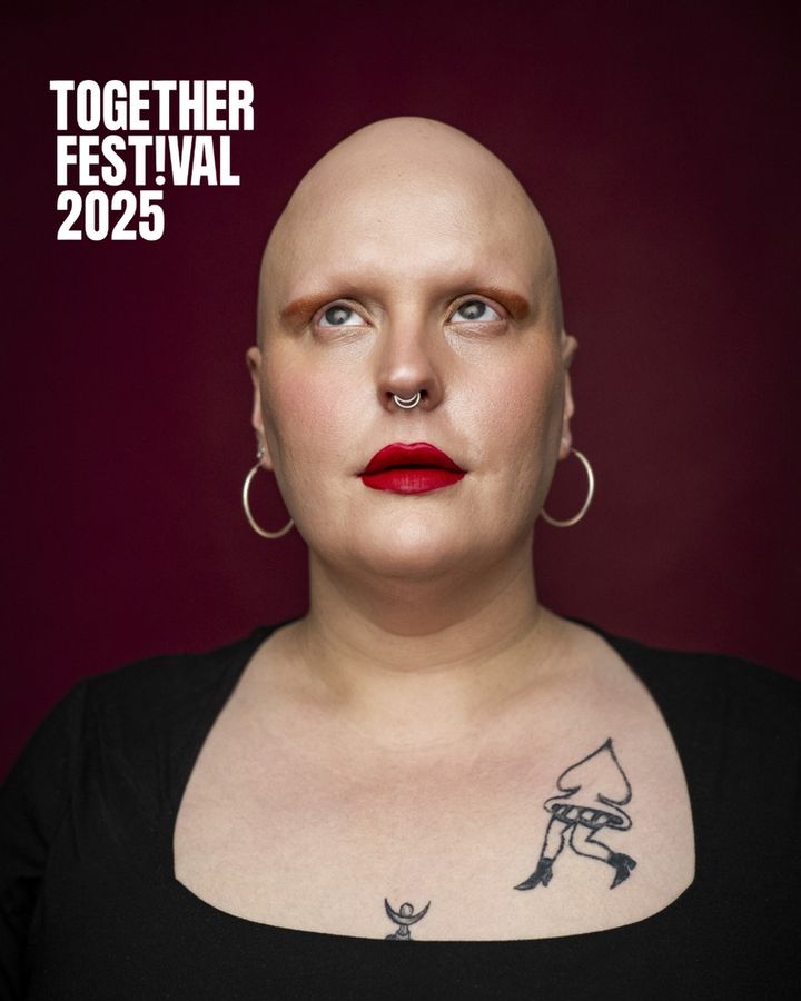 A headshot of Sam Buttery with the text 'Together Festival 2025'