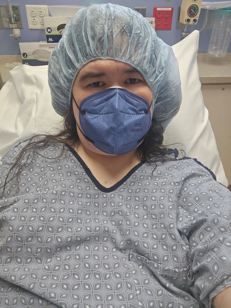 My final preop photo from yesterday