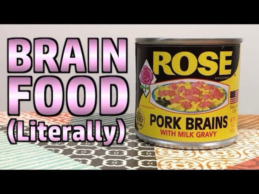 Pork Brains With Milk Gravy - Weird Stuff In A Can #133