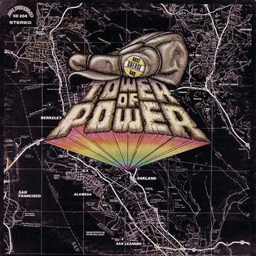 East Bay Grease album cover. Tower of Power