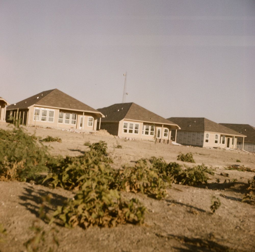 The Ground for the neighborhood. Not much life can grow quite yet.