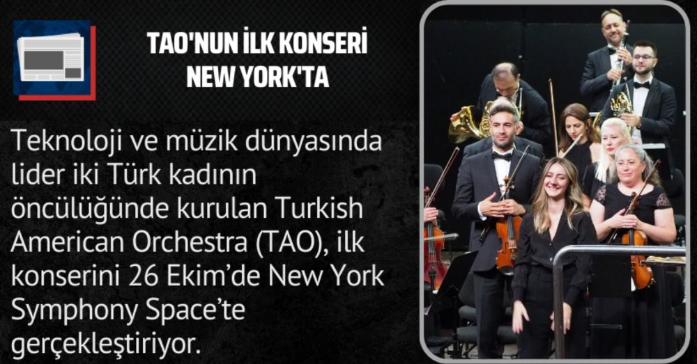 TAO’nun ilk konseri New York’ta