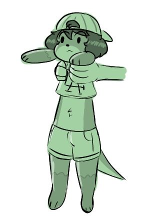Chere, as an otter.