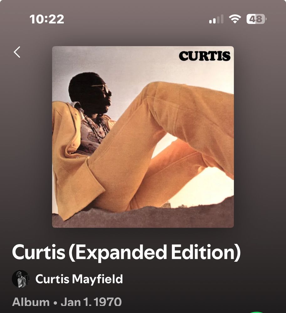Curtis by Curtis Mayfield