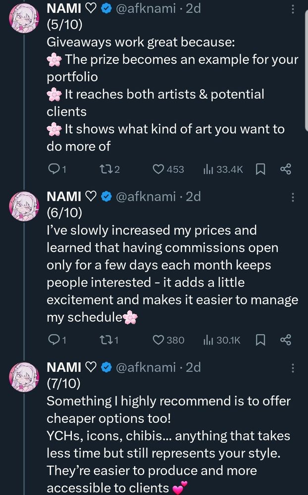 Twitter Post about VGen growth advice