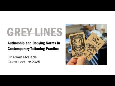 Grey Lines: Authorship and Copying Norms in Contemporary Tattooing Practice