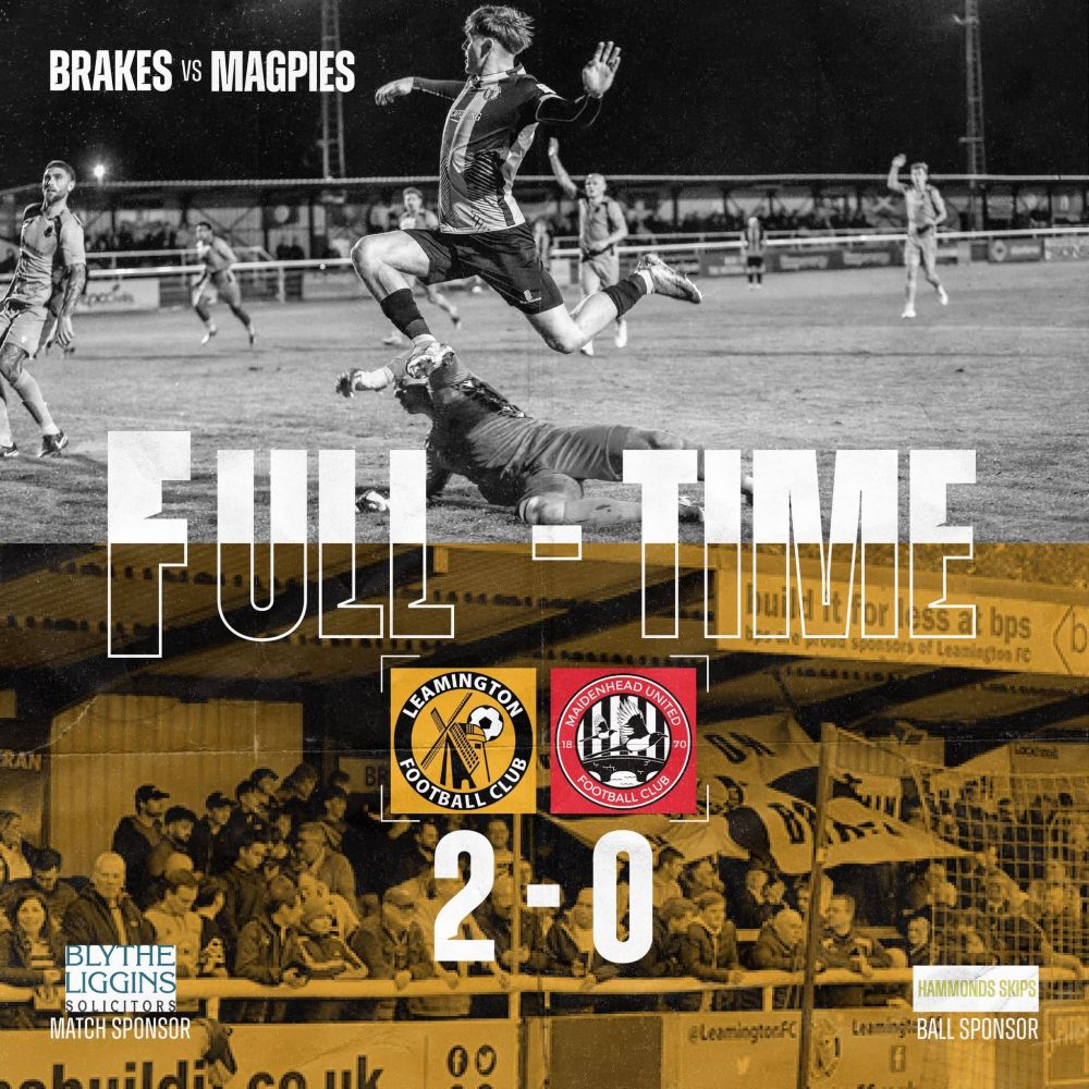Leamington 2-0 Maidenhead