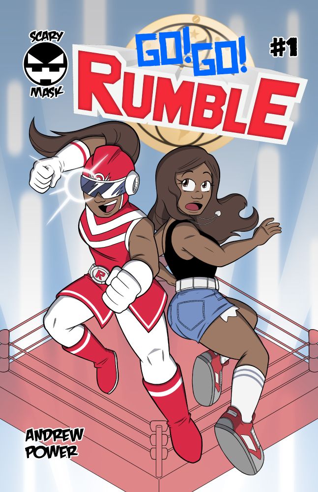 "Go! Go! Rumble" Issue 1 cover.