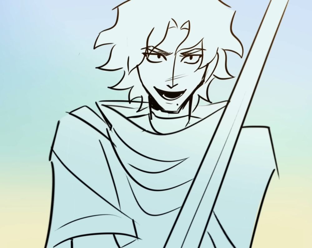 Frame of the artist duvet box’s animatic of the song “legendary”