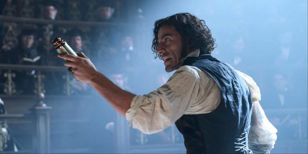 Oscar Isaac as Victor Frankenstein.