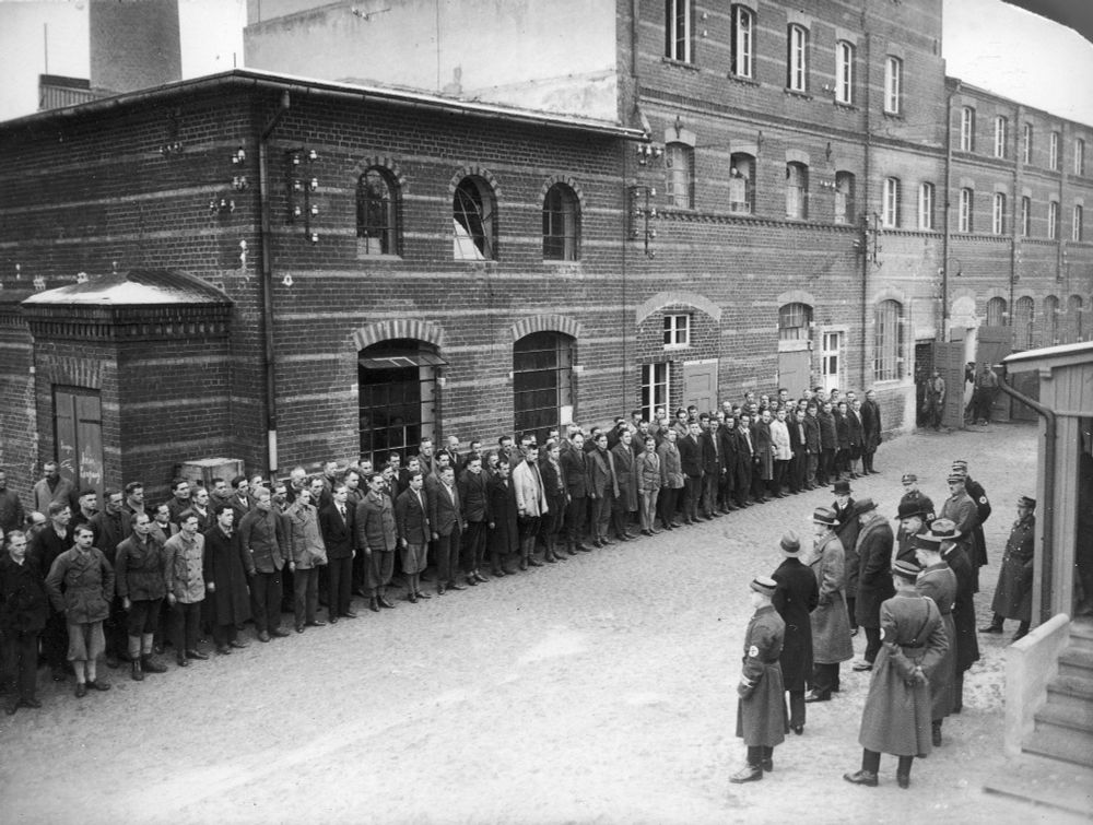 Visite du camps de concentration d'Oranienburg - mars 1933 