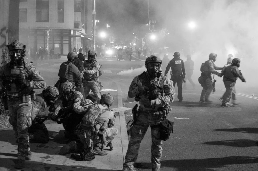 Surveillance technology is helping criminalize resistance.

On July 24, a criminal complaint was filed in federal court. Less than 24 hours later, FBI agents raided the defendant’s home in Portland, O...