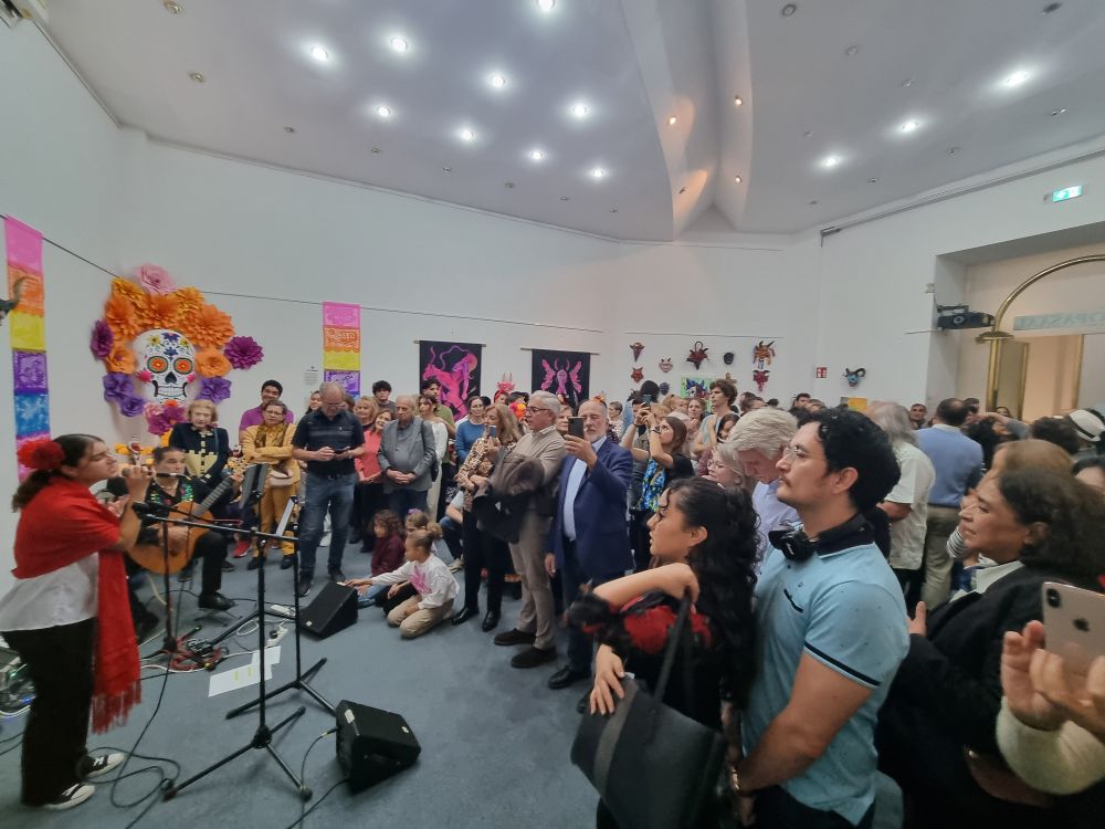 "Día de Muertos" (Day of the Dead) celebration at the Latin America Institute in Vienna.