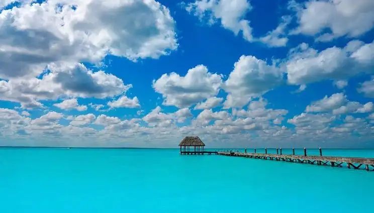 Holbox Island at the Mexican Caribbean.