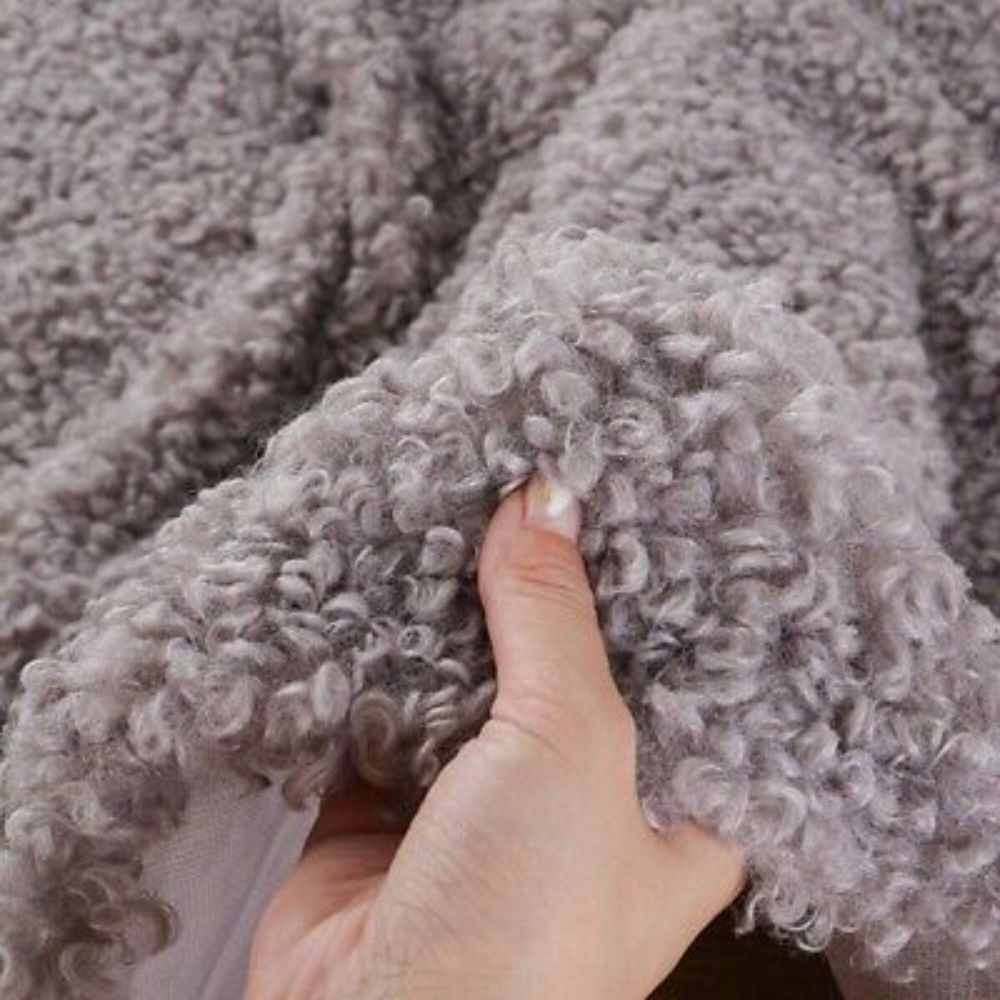 Fleece Faux Sheepskin Sherpa Fabric Fluffy Plush for Lining Material DIY Craft  | eBay