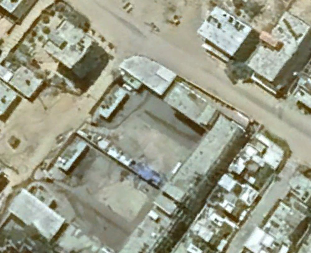 June 2024 imagery, from Airbus via Google Earth shows water flowing in that same pattern.