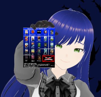 Neivalina smiling and offering a low resolution calendar to ya.