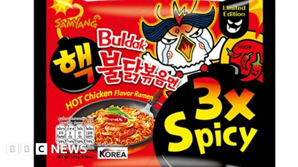 Denmark recalls Korean ramen for being too spicy