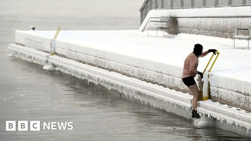 In pictures: Nordic states gripped by winter freeze