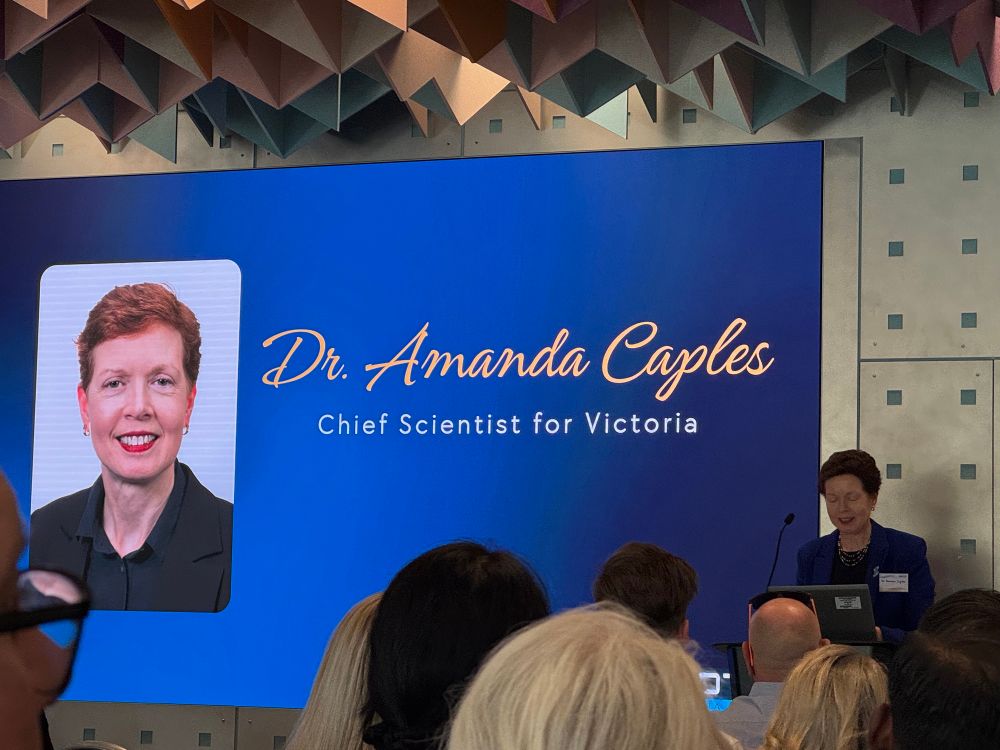 Presentation by Dr Amanda Caples, Chief Scientist for Victoria 