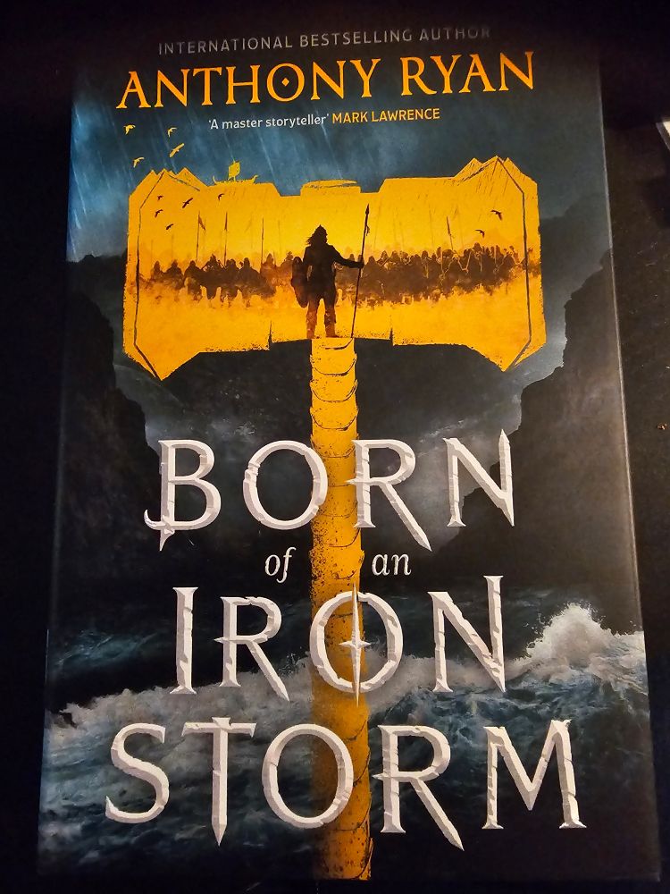 Cover of Born of an Iron Storm. 