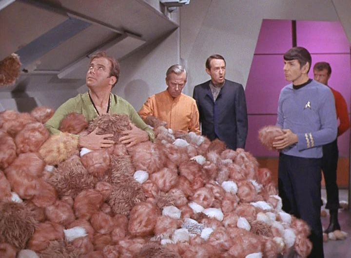 Star treck tribble trouble