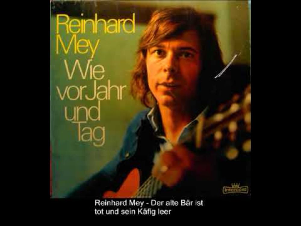 Reinhard Mey - Der alte Bär ist tot und sein Käfig leer