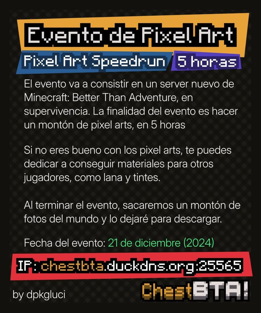 the event description (spanish)