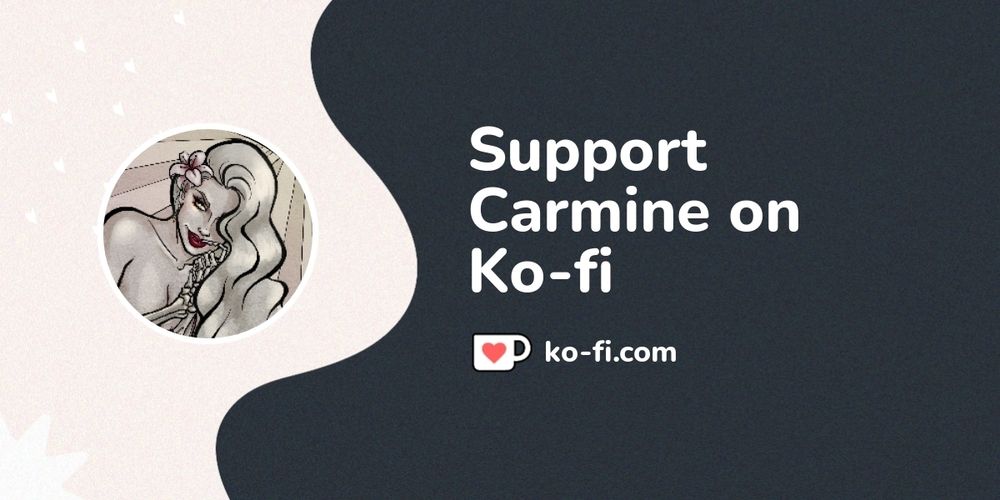 Support Carmine on Ko-fi! ❤️. ko-fi.com/carminedeville