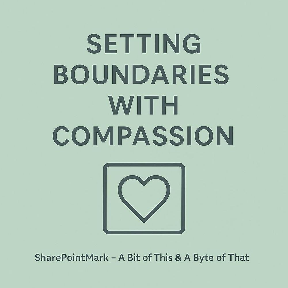 Setting Boundaries with Compassion: learn to communicate personal limits with empathy and respect for healthier relationships.