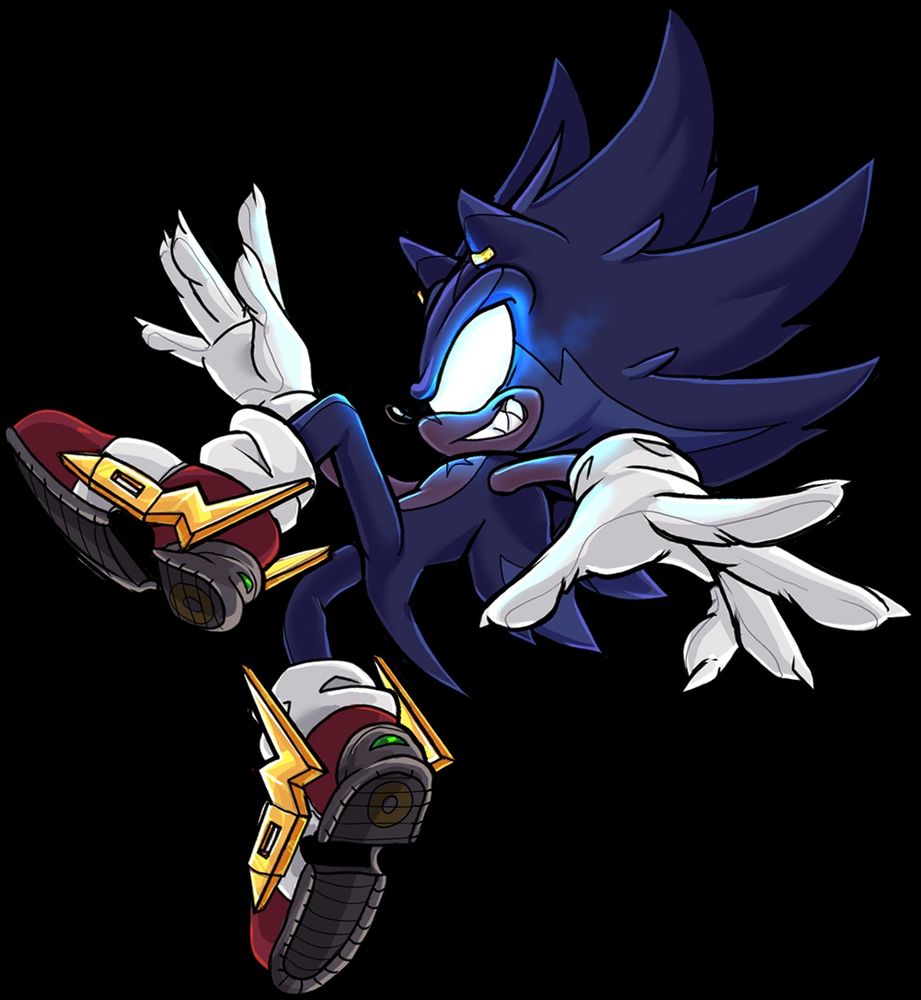 When Nova is not in Control he is actually in Sonic's subconscious talking and bothering the blue blur in his own mind. The two tend to mentally fight all the time.