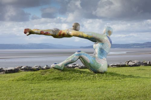 Venus and Cupid by Shane A. Johnstone. Venus and Cupid Arts Trust, Morecambe. © Historic England Archive, Alun Bull