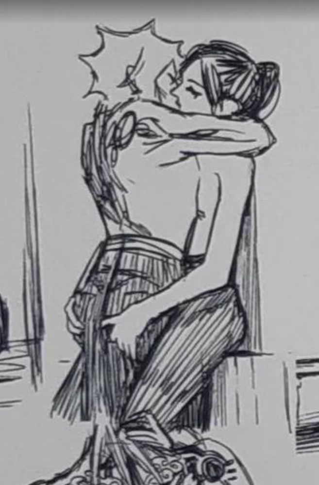 Original Joséphine Meis storyboard sketch.