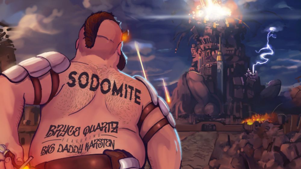 Exclusive Video Reveal: 'Sodomite' by Bryce Quartz featuring Big Daddy Karsten - BEAR Magazine