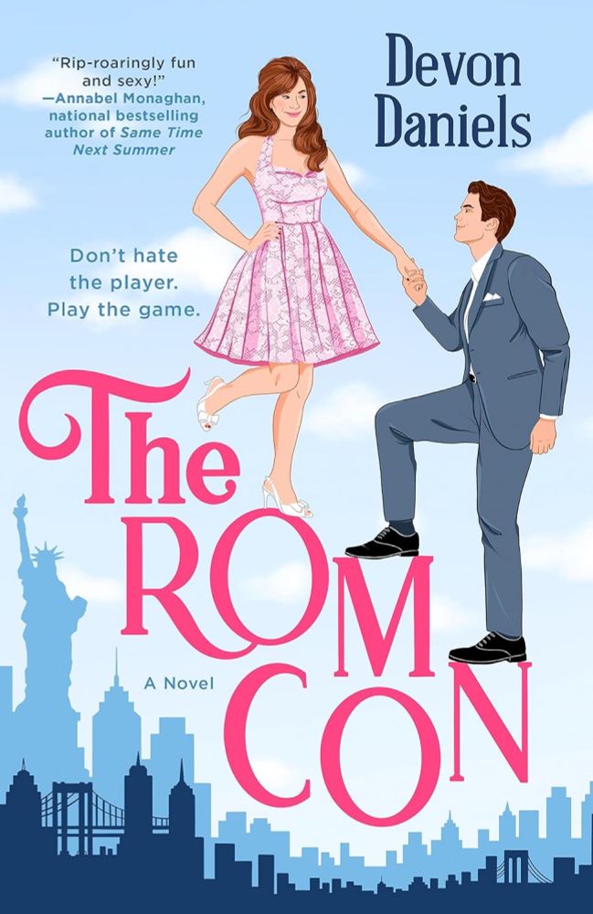 Review ❤️ The Rom Con by Devon Daniels - Smitten by Books