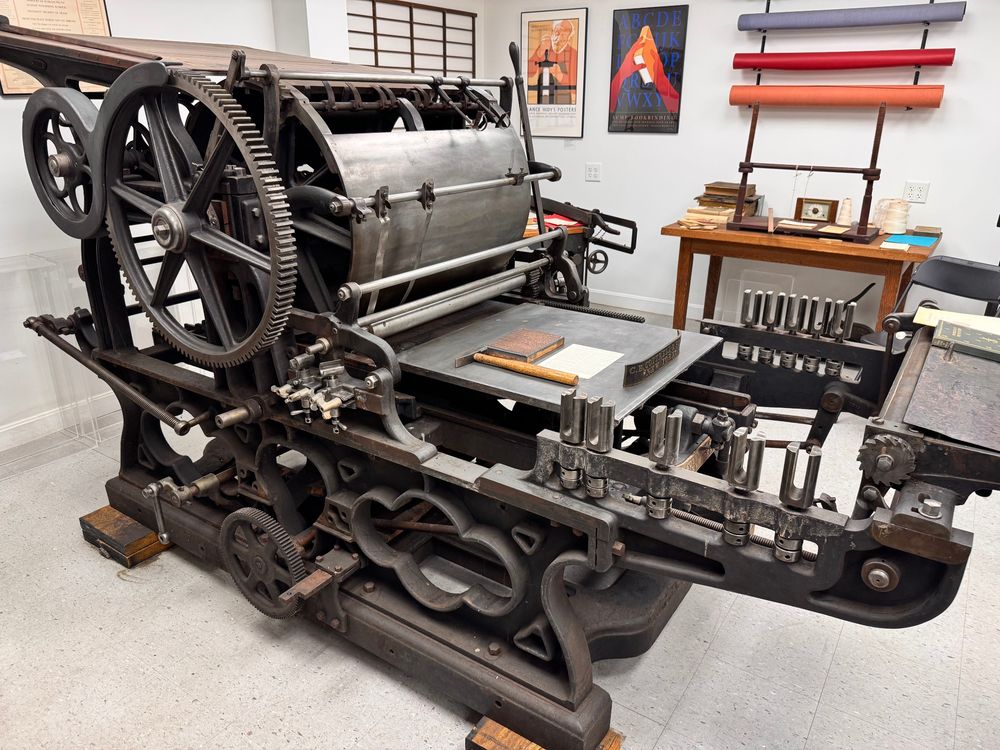 Cottrell Printing Press (1800s), Museum of Printing