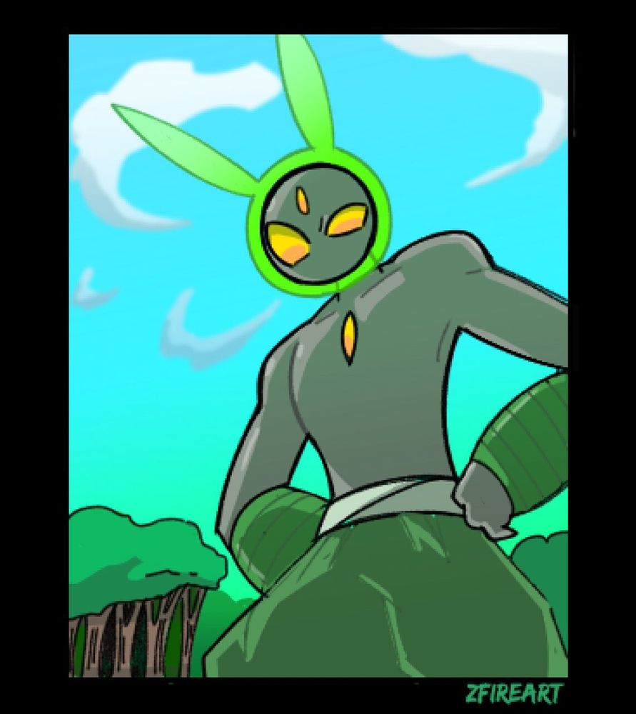 My OC watching ya from above