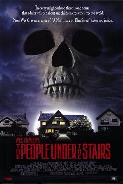 The cover art for The People Under the Stairs by Wes Craven
