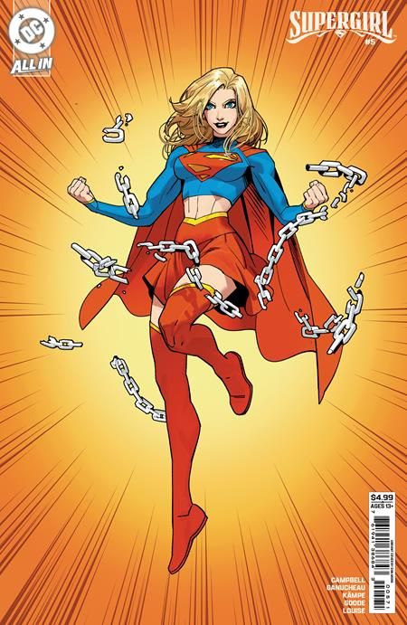 Dan Mora Supergirl cover for SUPERGIRL #5