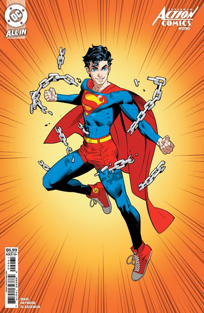 Dan Mora Superboy cover for ACTION COMICS #1090