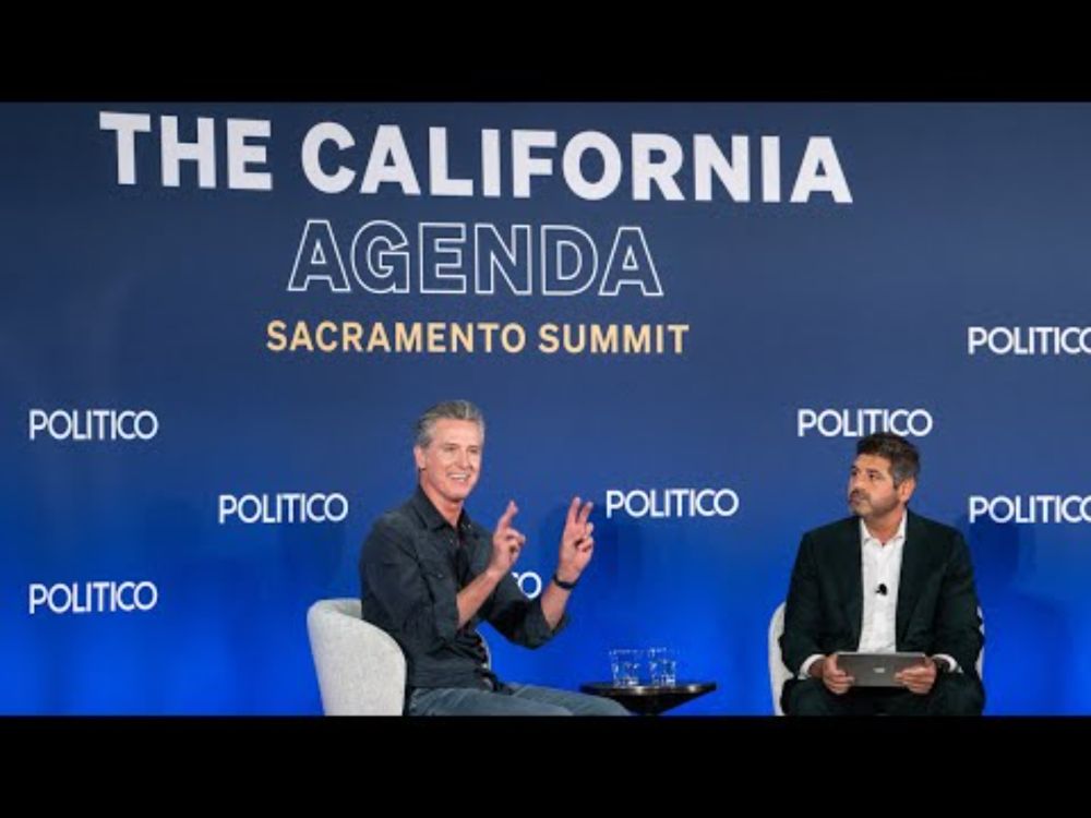 Full Interview with Gov. Gavin Newsom | The California Agenda: Sacramento Summit
