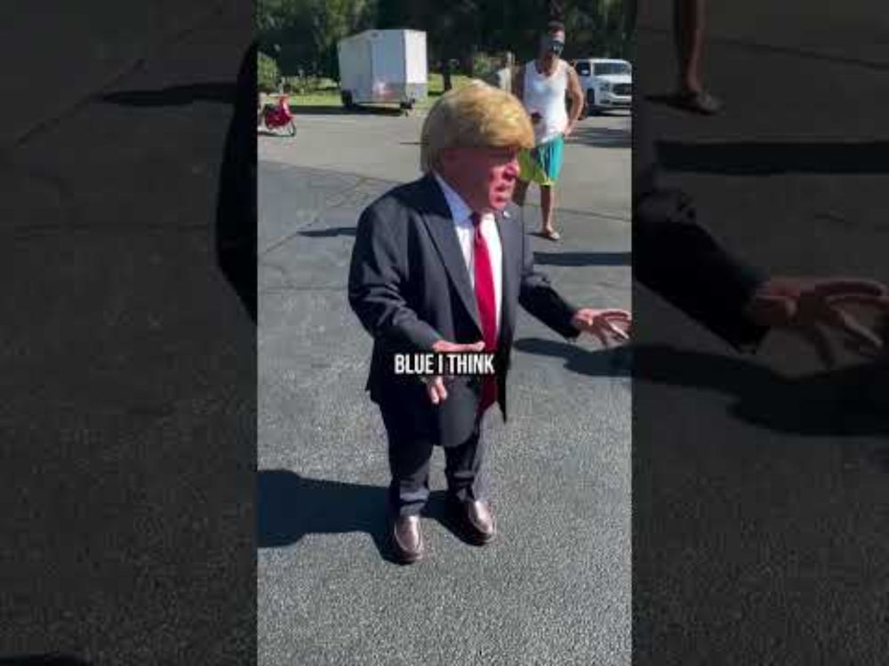 Donald Trump Impersonator Shocks Crowd with THIS Statement 😱