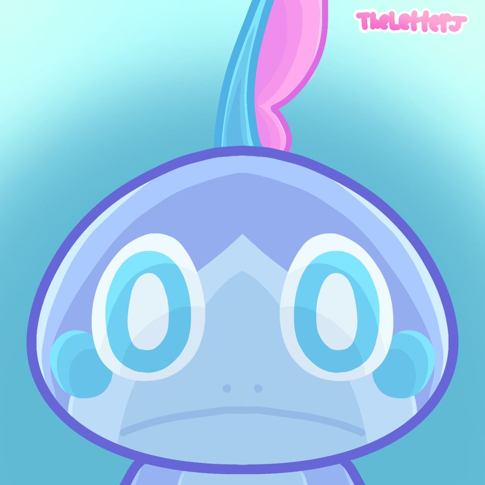 New drawing of shiny Sobble