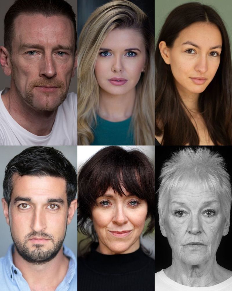 A grid of six headshots showing a range of ages and expressions.
