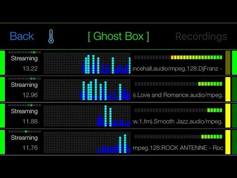 M3 App Ghost Box Session also featuring a couple of Necrophonic clips from LLP’s Brittany Shope.